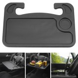 Masa auto pentru volan, organizator pliabil din ABS, negru