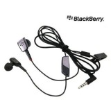 CASTI HANDSFREE BLACKBERRY HDW-15766 (3.5 MM) NEGRU STEREO ORIGINAL