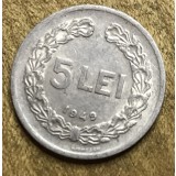 MNDRO01 Romania moneda 5 lei 1949