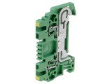 Conector Șine 1,5mm2 2 Borne Galben-Verde