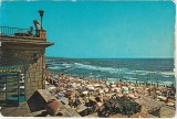 bnk cp Eforie Nord - Plaja - stampila de aprobare tiraje