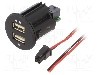 Alimentare auto, {{Subtip conector intrare}}, {{Culoare}}, PER.PIC. - C0015-USB