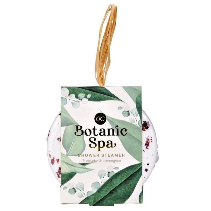 Pastila solubila la abur cu aroma de eucalipt si lemongrass Shower Steamer Botanic Spa Accentra 8157716, 100 g