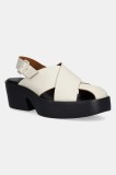Camper sandale de piele Billie culoarea bej, K201725-003