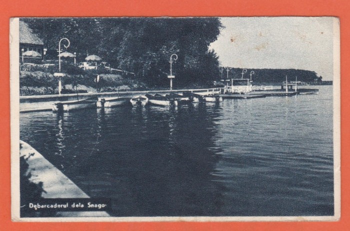AMS @ - ILUSTRATA DEBARCADERUL DE LA SNAGOV 1930, CIRCULATA