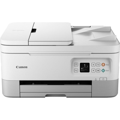 Imprimanta multifunctionala Pixma TS7451A, Canon, Inkjet, Wireless, Color, 13 ppm, 4800 x 1200 dpi, A4, USB, Duplex, Alb foto