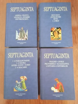Septuaginta, Vol. 1, 2, 3 și 4/I foto