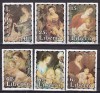 Liberia 1984 pictura Rubens MI 1298-1303 MNH, Nestampilat