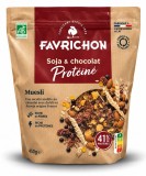 Musli BIO Favrichon cu 41% Proteine, Soia si Ciocolata - Produs in Franta, 1kg