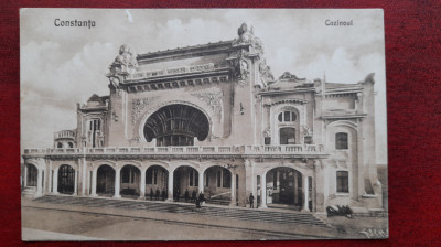 Romania-Constanta-Cazinoul-edit.Libraria Albania 1927-C.P.necirc-RARA foto