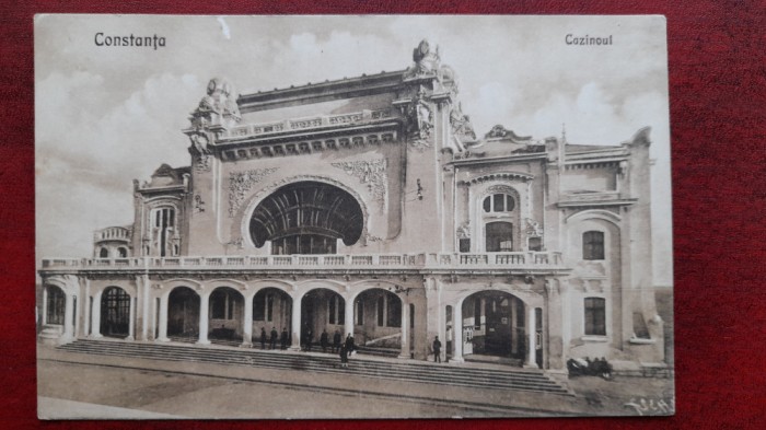 Romania-Constanta-Cazinoul-edit.Libraria Albania 1927-C.P.necirc-RARA