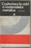 (10A) Silviu Craciun - Cositorirea la cald a Materialelor Metalice 1976