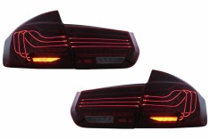 Stopuri LED BMW Seria 3 F30 F80 M3 (2011-2019) CSL Laser Design cu Semnal Dinamic Secvential Performance AutoTuning