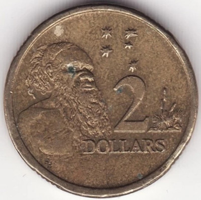 Moneda Australia - 2 Dollars 1989 foto