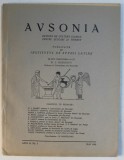 AVSONIA - REVISTA DE CULTURA CLASICA PENTRU SCOLARI SI TINERET , ANUL II , NR. 3 - MAI 1941