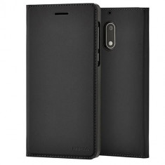 Husa Telefon Flip book Nokia 5.1 Black Originala