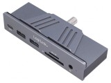 Hub USB HDMI cu Jack 3.5mm și 4 Porturi USB-C/A