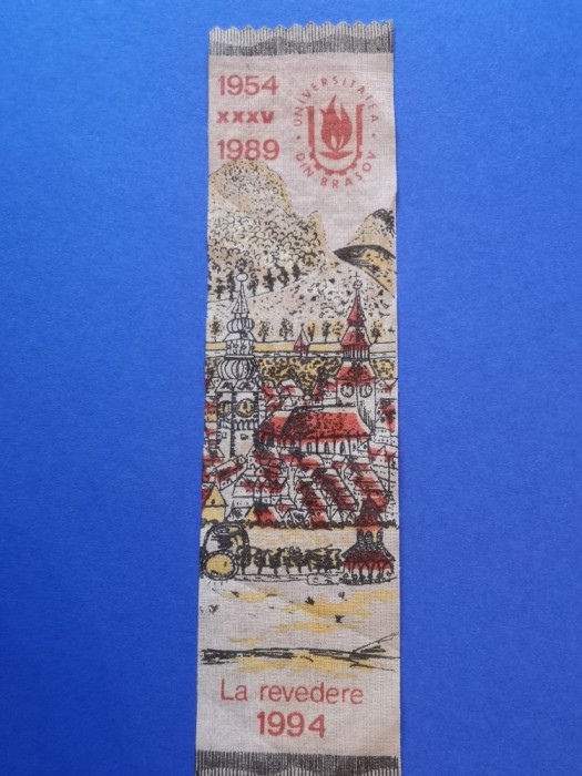 Semn carte - Universitatea din Brasov (aniversare 1954/1989)