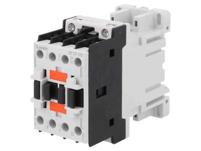 Contactor 3P 24V DC 25A
