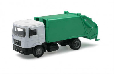 Macheta camion MAN F2000 gunoiera, 1:43 Newray foto