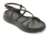 Sandale GRYXX negre, 4261412, din piele naturala