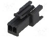 Conector semnal, 2 pini, pas 2.5mm, serie NPP, NINIGI - NPPG-02