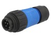 Conector Circular Tata Amphenol ECO/ECOMATE 7 Pini, IP67, Montare Cablu, Argintat, 10A