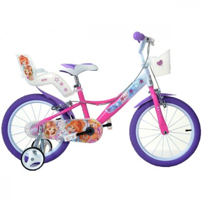 Bicicleta copii 16&amp;#039;&amp;#039; Winx PlayLearn Toys foto