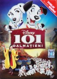 DVD animatie: 101 Dalmatieni ( supracoperta carton; dublat romana - vezi descriere )