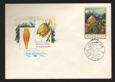 CPIB17048 INTREG POSTAL - FLORA RUSIA, PRIMA ZI, 1976 foto