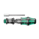 Cumpara ieftin Set surubelnita si biti Kraftform Kompakt 28 SB Wera 05073240001, 7 piese