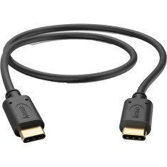Cablu date Hama 201706, USB-C - USB-C, 0.5m, Negru