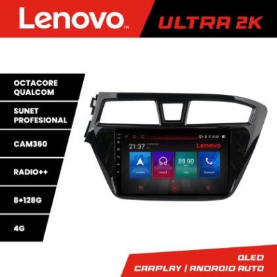Navigatie HHyundai i20 2015-2018 M-517 Octa Core Android Radio Bluetooth GPS WIFI/4G DSP 2K 8+128GB 360 Toslink CarStore Technology foto