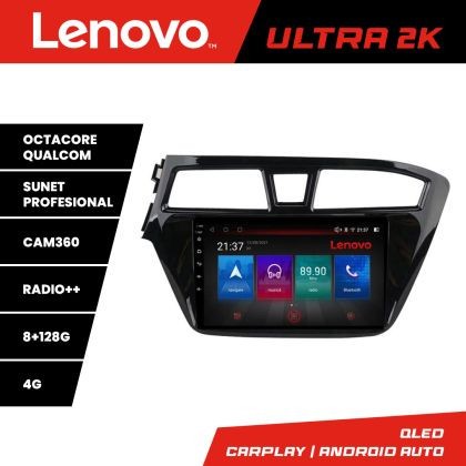 Navigatie HHyundai i20 2015-2018 M-517 Octa Core Android Radio Bluetooth GPS WIFI/4G DSP 2K 8+128GB 360 Toslink CarStore Technology