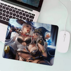 Mouse pad League Of Legends " Miss Fortune & Ashe " 18x22cm