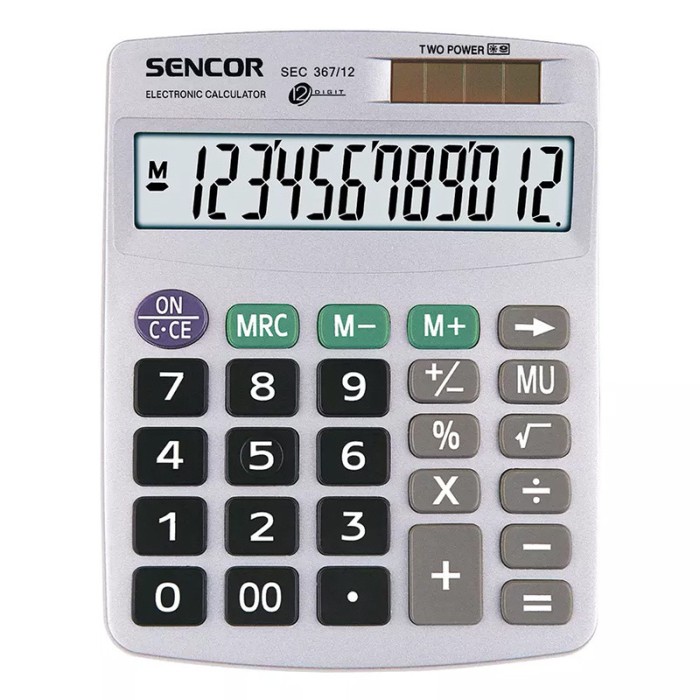 Calculator birou SENCOR S-SEC367/12