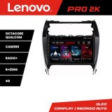 Navigatie Toyota Camry 2012-2018 Android radio gps internet 8 core QLED 2K 8+256 360 Lenovo CarStore Technology