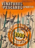 Almanah Vanatorul si Pescarul Sportiv 1988. Carte veche