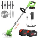 Motocositoare Electrica cu 2 Acumulatori si Accesorii CMP1823, Sistem Fara Fir, Motor Electric de Putere, Autonomie Extinsa, Design Ergonomic, Pentru