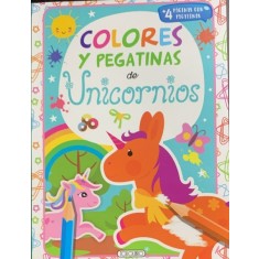Colores y Pegatinas (Culori si autocolante- carte in spaniola)