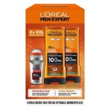 Set cadou L&amp;#039;OREAL MEN EXPERT hidra energy(deo-roll50ml+2buc gel dus 400ml)