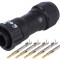 Conector circular 5 pini IP68