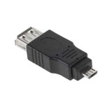 Cumpara ieftin Adaptor usb 2.0 mama a - tata micro 5 pini