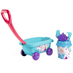 Set Jucarii Nisip Carucior Frozen cu Accesorii foto