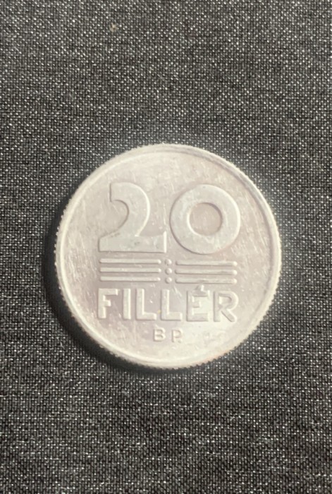 Moneda 20 filler 1979 Ungaria