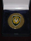QW5 20 - Medalie - tematica militara - Comandamentul aliat - Belgia, Europa