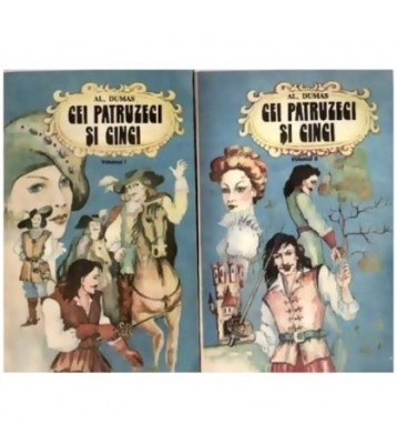 Alexandre Dumas - Cei patruzeci si cinci - vol. I - II - 110310 foto