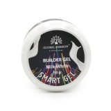 Gel constructie unghii Smart, autonivelant, Global Fashion, 50 g, milk