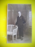HOPCT RO 398 L BARBAT CU CRAVATA -FOTOGRAFIE VECHE-TIP CP