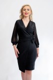 Cumpara ieftin Rochie Dama Jojo Negru - M(38)